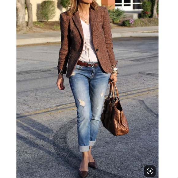 Oleg Cassini Jackets & Blazers - Vintage Oleg Cassini Tweed Blazer Jacket